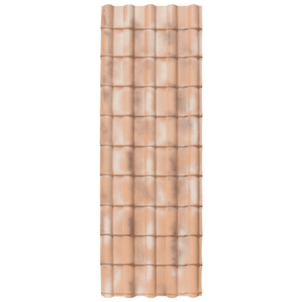 Plaque de couverture en PVC Francia, 2300x780 mm, Coloris Sienne Antique – Image 2
